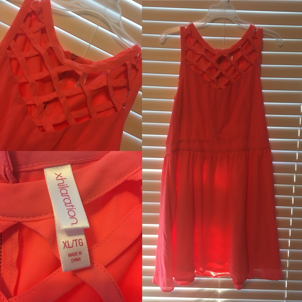 Xhilaration coral dress